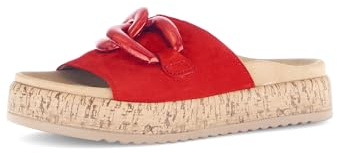 Gabor Damen Pantoletten, Frauen Slipper,Sandalen,Freizeitschuhe,Schlupfschuhe,schluepfschuhe,Slides,Slip-ons,Backless Slipper,fire,39 EU / 6 UK