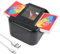 ZAKVOP Melangeur de Carte Électronique, Melangeur Carte 2000mah Batterie Rechargeable, Mélangeur de Cartes à Jouer Rapide, Mélangeur de Cartes à Faible Bruit pour UNO, Poker, Skyjo, Skip Bo (Noir)