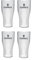 Celebration Spirits Guinness Official Pint Glass, Reusesble Plastic Beer Glass (4)