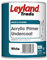 Leyland Trade Acrylic Primer Undercoat - White 750ml