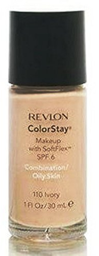 Revlon ColorStay Makeup Foundation for Combination/Oily Skin - 30 ml, 110 IVORY