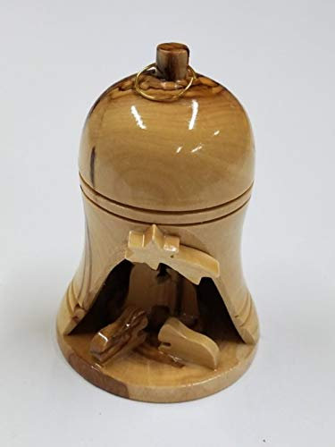 Bethlehem Gifts Weihnachtskrippenfigur, Olivenholz, 6,4 cm