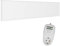 VIESTA® Infrarot Wandheizung mit Thermostat [INKL. TH12 THERMOSTAT] – Infrarotheizung Kassettendecken – Carbon Crystal Infrarotheizung – ultraflache Rasterdecken Wandheizung – 120x30 cm - 360 W