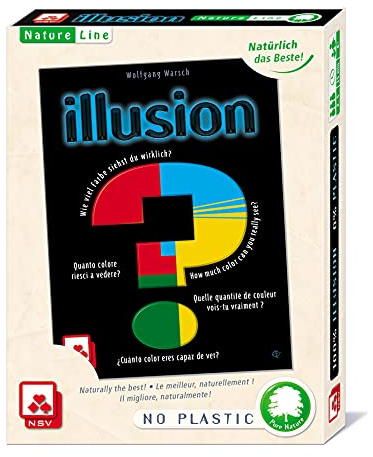 NSV - 5306 - Illusion - Natureline - plastikfreies & nachhaltiges Kartenspiel