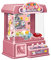 ISAKEN Krallenmaschine Miniatur Klauenspielzeug DIY Candy Grabber Mini Refill Puppengreifmaschine Arcade Machine Motorikspielzeug mit Musik und Beleuchtung, Candy Puppen Grabber für Jungen Mädchen