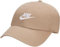 Nike FB5368-247 U NK Club Cap U CB FUT WSH L Hat Unisex Adult Khaki/White Größe M/L