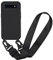 MBSLFY Silikon Handykette für Samsung Galaxy S10 Plus Hülle mit Band,Verstellbarer Halskette Handyhülle,Necklace Hülle mit Band,Handyhülle für zum Umhängen,Case mit Schnur, Schwarz