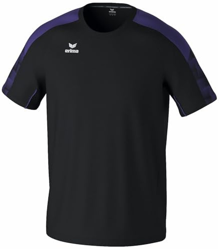 erima Camiseta EVO Star (1082407) Unisex niños, Negro/Ultra Violet, 116