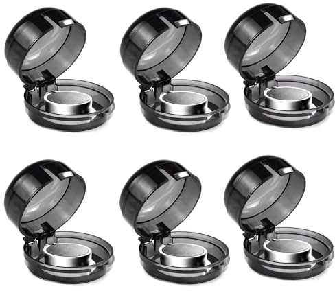 KOMUNJ 6 Stück Kindersicherung Herd Knopf Sicherung Herdschutz Kinder für Sicherheit in der Küche, Herd Schutz, Baby Sicherung, Brandschutz(Schwarz)