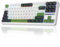 AULA F87 Wireless Gaming Keyboard Tri-mode,75% Percent Hot Swappable Custom Keyboards,Five-Layer Padding,Pre-lubed Switches,RGB Backlight,TKL Mechanical Keyboard for PC/Mac (Green&White)