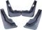 zjxhnb 4 Stück Schmutzfänger für Mercedes Benz C-Class W204 2011-2014, Kotflügel Schlamm Spritzschutz Mud Flaps Kratzfest Wasserdicht Schützt Autozubehör