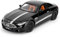 imtfzct Mercedes-Benz SL63 Toy car, 1:22 scale Model Car, Toy Car with Sound, Light and Pullback Function, Opening Door, Collector's Model, Gift for Children aged 4-7 years (Black)