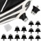 Parthan 12 Pcs Football Studs - Replacement Rugby & Soccer Studs, Metal-Tipped, 2 Sizes (13mm & 16mm)
