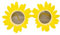 Cosmeria Witzige Daisy Blumen Sonnenbrillen, Lustige Partybrillen Für Festivals Und Strand, Leicht Und Langlebig, Perfektes Accessoire Für Jede Party
