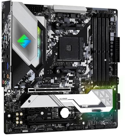 Scheda Madre Carte mère Fit for ASRock B550 B550M Steel Legend Socket AM4 Compatible Ryzen 5600X 5700 3600 5800 5500 Double SSD M.2 NVMe ATX