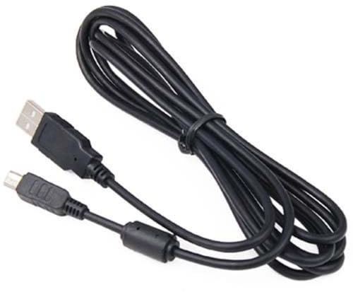 Dragon Trading®, Cavo USB per fotocamere digitali Olympus di alta qualità, CB-USB5, CB-USB6