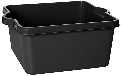 Plast Team 20030801 Atlanta Saladier carré Noir Env. 10 l