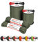 Brotree Paracord 550 4mm 30M 100% Nylon Seil Schnur Typ III mit 7 Stränge für Survival, Outdoor, Armbänder, Hundeleine - Bruchlast 250kg (Armee Grün)