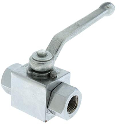 Tubayia BSP 2-Wege Hydraulischer Kugelhahn Absperrventil für Warm- und Kaltwassersysteme