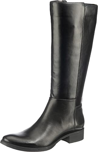 Geox Donna D Laceyin E Stivali Donna, Nero (Black), 36 EU