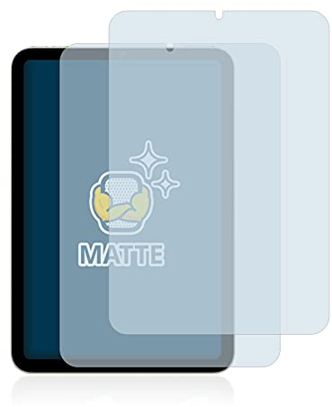 brotect Screen Protector Anti-Glare compatible with Apple iPad Mini 6 2021 (2 Pack) Screen Protector Matte, Anti-Fingerprint Protection Film