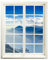Wandtattoo - Fenster mit Aussicht Berge und See 99 x 120 cm (BxH) - Wandaufkleber - Wandsticker