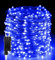 Außen LED Lichterkette 50M 500 LED Kupferdraht, Halloween Blau Beleuchtung Led Innen Draußen Dekoration Wasserdicht mit Strom 8 Modi für Zimmer,Weihnachten, Bäume,Garten,Party,Hochzeit,Urlaub DIY Deko