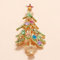 VITAU Grüne Weihnachtsbaum Broschen für Frauen Männer Weihnachtsfeier Büro Brosche Pins Schmuck Zubehör