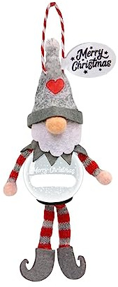 Personalised Snowglobe tree decoration (Blank Gnome)