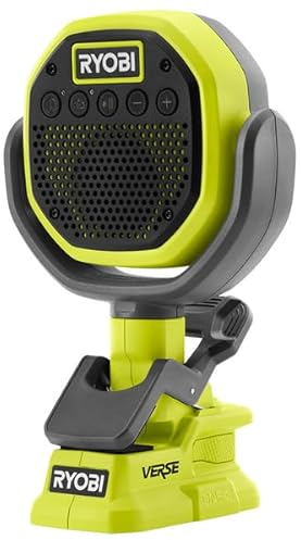 Ryobi ONE+ PCL615B Kabelloser Verse Klemm-Lautsprecher 18 V (nur Werkzeug)