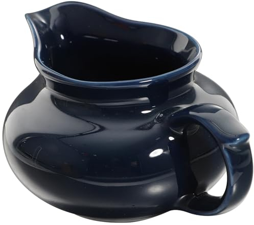 YARNOW Sauciere Aus Keramik Kleiner Mit Griff Sauciere Aus Porzellan Für Milchsauce Blau