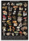 CYPGTBCK Vintage-Pilz-Poster, Pilz-Poster, dekoratives Gemälde, Leinwand, Wandkunst, Wohnzimmer, Poster, Schlafzimmer, Malerei, 30 x 45 cm