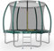 The Fellie Trampoline for Kids 8FT Trampoline for Toddlers Indoor Outdoor Trampolines with Safety Enclosure Net Junior Jumper Trampolines with Ladder