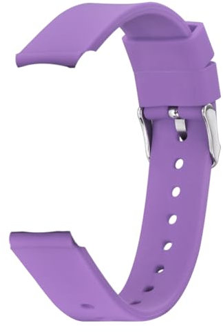Alienwork Cinturino orologio Bracciale in Silicone Viola Barra a Molla a Sgancio Rapido Silicone Leggero Morbido Impermeabile