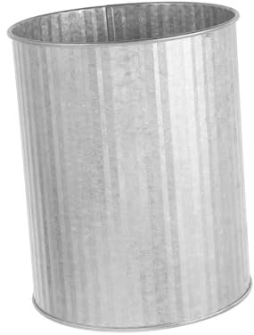 TOBBOMEY De Galvanizado Vintage para Flores y Resistente para Bodas y De Mesa Interiores y Exteriores