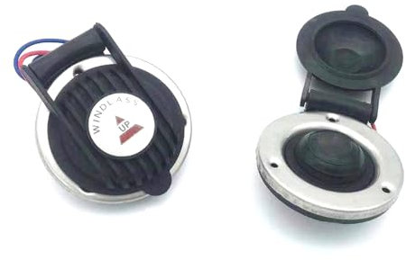 Rudiaoa Interrupteurs À Pied Étanche À Pied avec Mécanisme Réponse Rapide pour Les Systèmes d'ancrage des Navires Contrôle L'équipement Marin Bateau