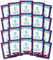 Topps Frauen EM 2025 Sticker Kollektion | 20 Stickertüten mit je 6 Stickern | 120 Sticker | Neu & originalverpackt | Fußball Sammelspaß für Kinder & Sammler