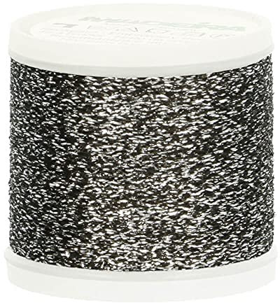 Madeira M9842-260 Gewinde, 70 Prozent Polyamid/30 Prozent metallisiertes Polyester, 260 Silber, 200 m