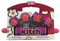 Joie L'il Kitch Kinder-Backset, Nudelholz, Ausstechformen, Pink