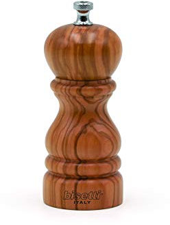Bisetti Art. Code-61500 Imperia Moulin à poivre en bois d'olivier