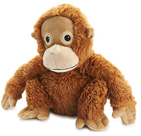 Warmies® Kuscheltier zum Aufwärmen mit französischem Lavendel, Orang-Utan, 33 cm
