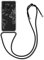 kwmobile Necklace Case kompatibel mit Huawei P30 Lite Hülle - Silikon Cover mit Handykette - Weiß Transparent Travel Flugzeug