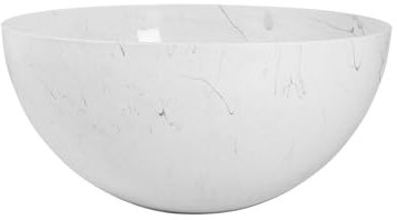Dem 925964 Arabesque Insalatiera Polipropilene, Bianco, 24cm
