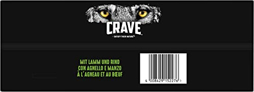 CRAVE Hund Beutel mit Lamm und Rind 2,8kg