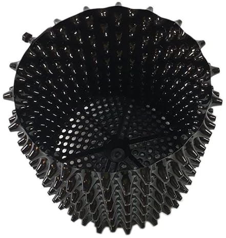 Air Rootbuilder G1 - Vaso per fiori, 4/26 l, 4 7 11 15, 19 l, colore: Nero