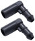 KVSERT 2x Schlauchverbinder Scheinwerfer Lampe Scheibenwaschanlage für 13171805 1452941
