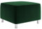 Mirjan24 Moderner Polsterhocker Dover, Sitzhocker Hocker Sitzbank Fußbank Pouf Farbauswahl (Manila 35)