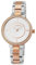 Raptor Maurin Damen-Uhr Edelstahl Similisteine Analog Quarz RA10245 (silberfarbig roségoldfarbig)