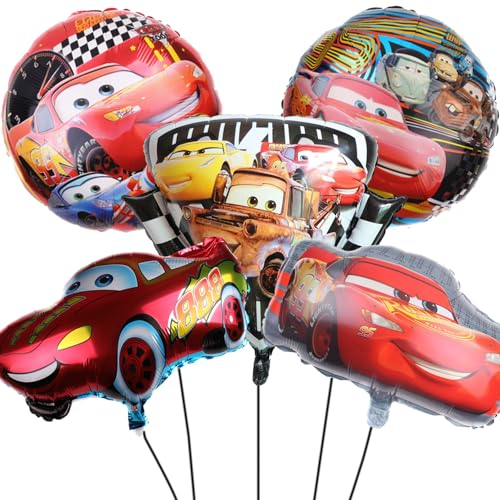 Luftballon Cars Geburtstag Deko,McQueen Luftballon Party Deko,Autos Luftballon Geburtstagsdeko,Cars Folienballon,McQueen Birthday Party Supplies