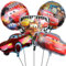 Luftballon Cars Geburtstag Deko，McQueen Luftballon Party Deko，Autos Luftballon Geburtstagsdeko,Cars Folienballon,McQueen Birthday Party Supplies